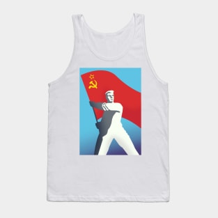 Soviet Flag Tank Top